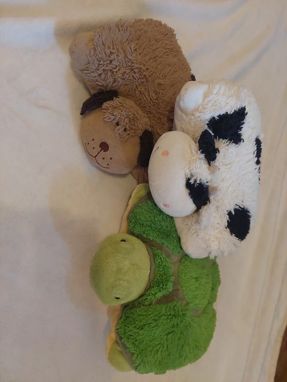 Pillow Pets Pee Wee Lot of 3 Plush Stuffed Animal Pillows